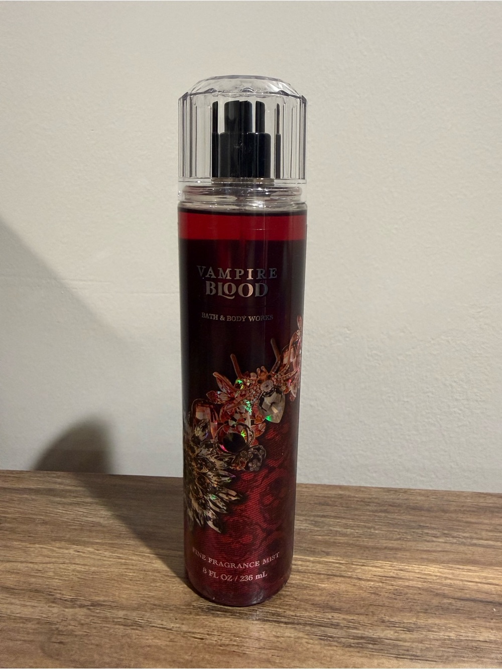Bath & Body Works Vampire Blood Fine Fragrance Mist 8 oz ~95% Full Halloween